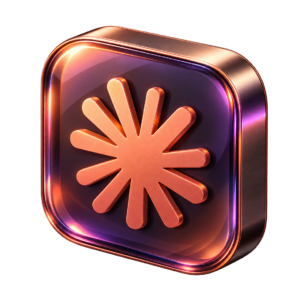 أيقونة ثلاثية الأبعاد لمنتج اشتراك Claude Pro